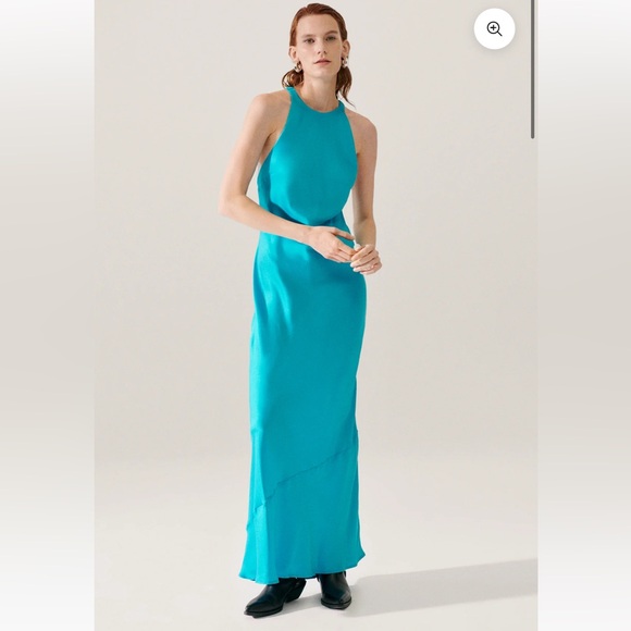 Silk Laundry High Low Dress - Picture 1 of 4